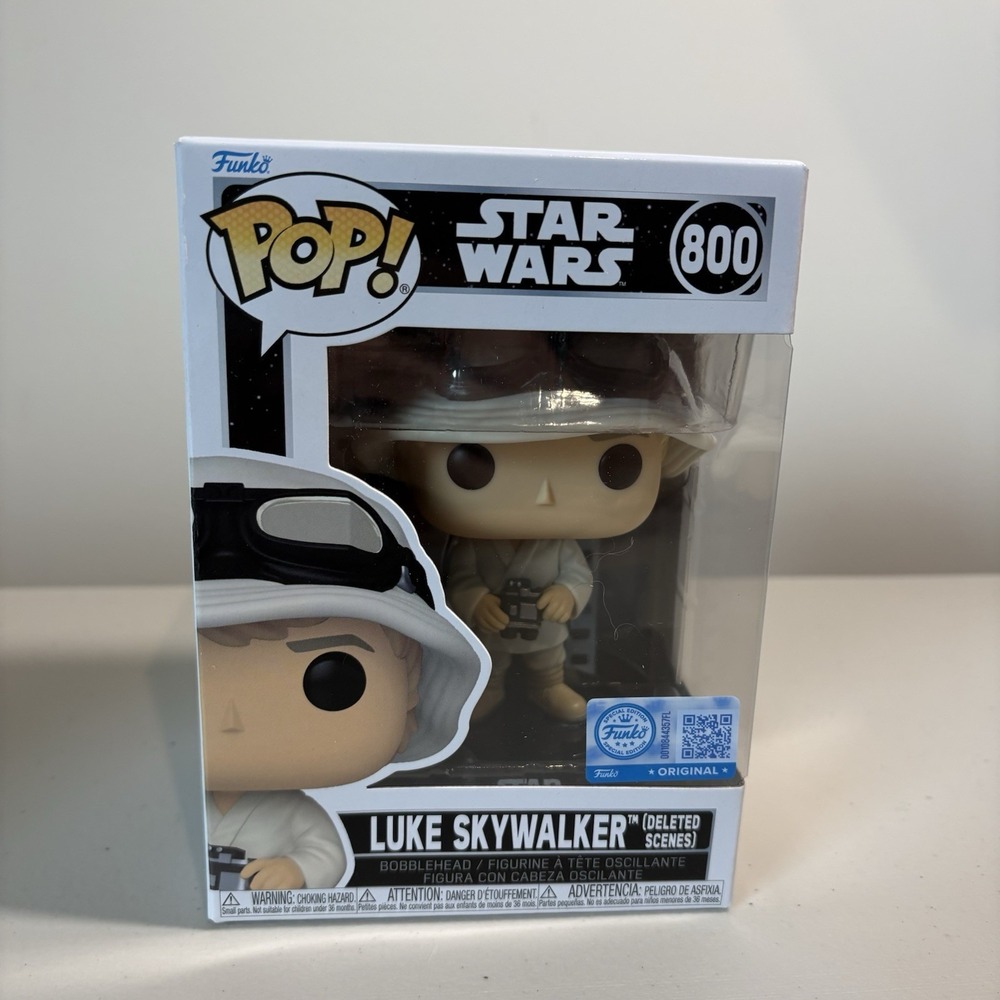 Funko Pop! Star Wars Luke Skywalker Deleted Scenes Vinyl Figure #800